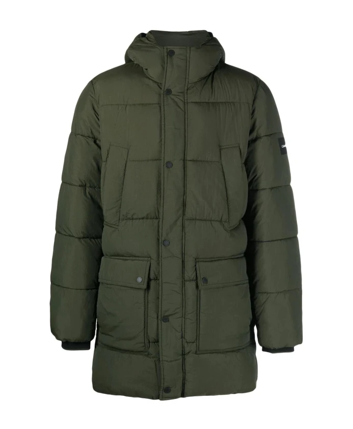 Зеленая жатая пуховая куртка Calvin Klein, зеленый
Зеленая жатая пуховая куртка Calvin Klein, зеленый