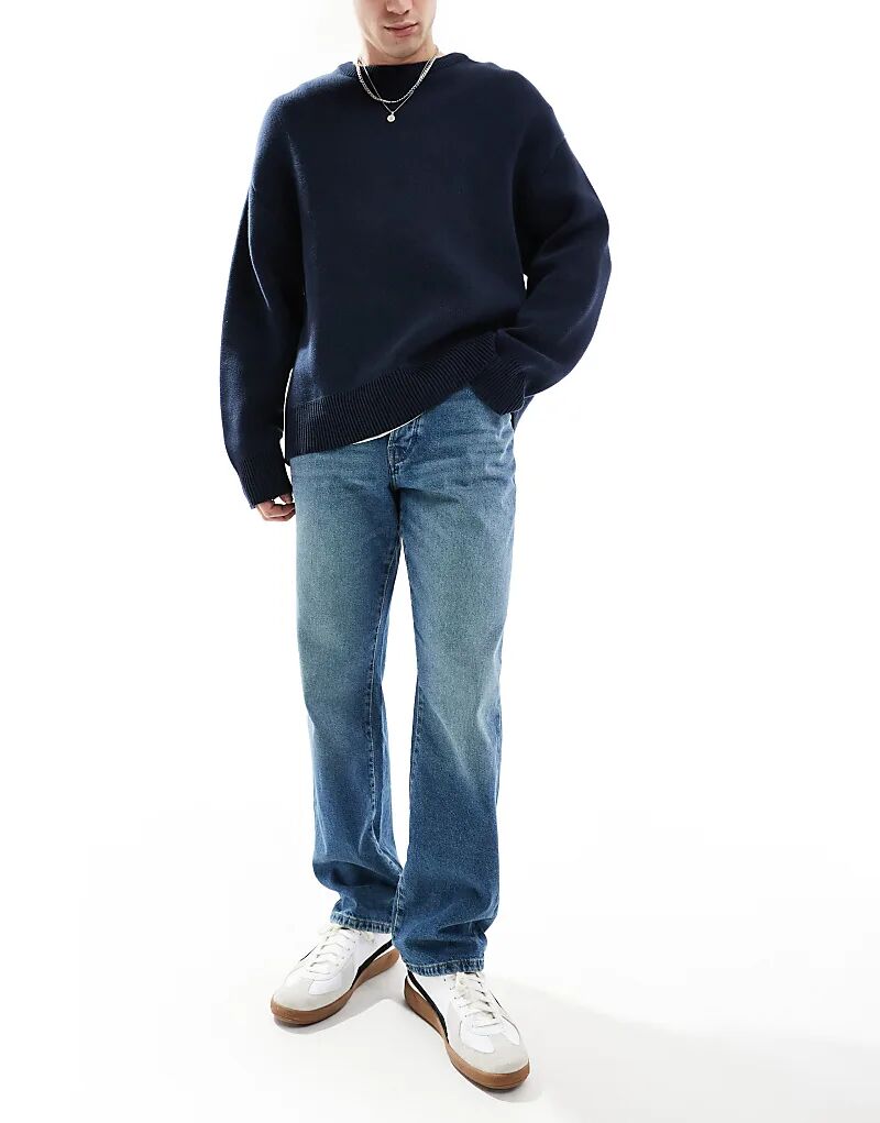 Джинсы Edge прямого кроя темно-синего цвета ONLY & SONS
Джинсы Edge прямого кроя темно-синего цвета ONLY & SONS