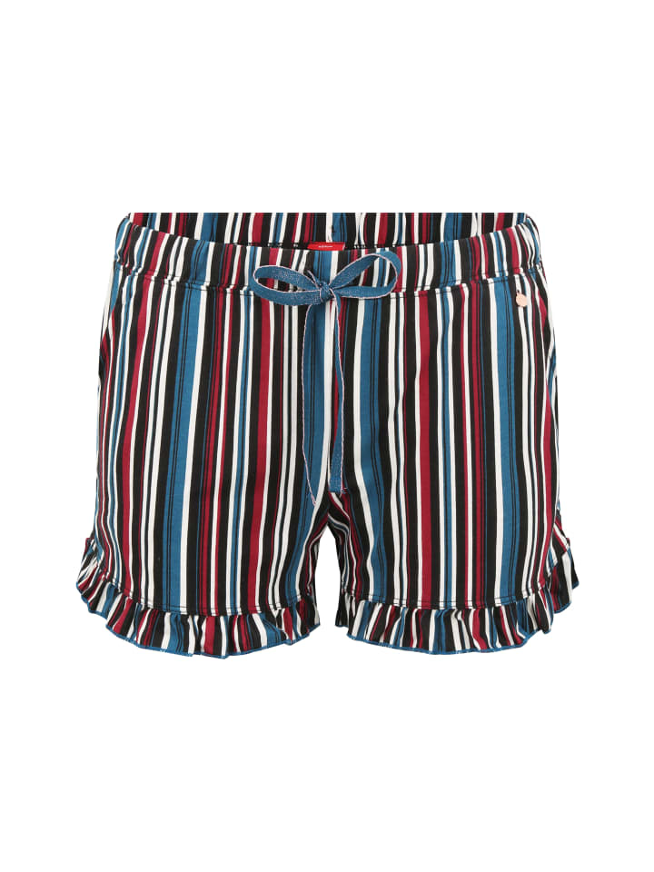 Пижамные шорты в полоску цвета бензина и бордо s.Oliver
Пижамные шорты в полоску цвета бензина и бордо s.Oliver