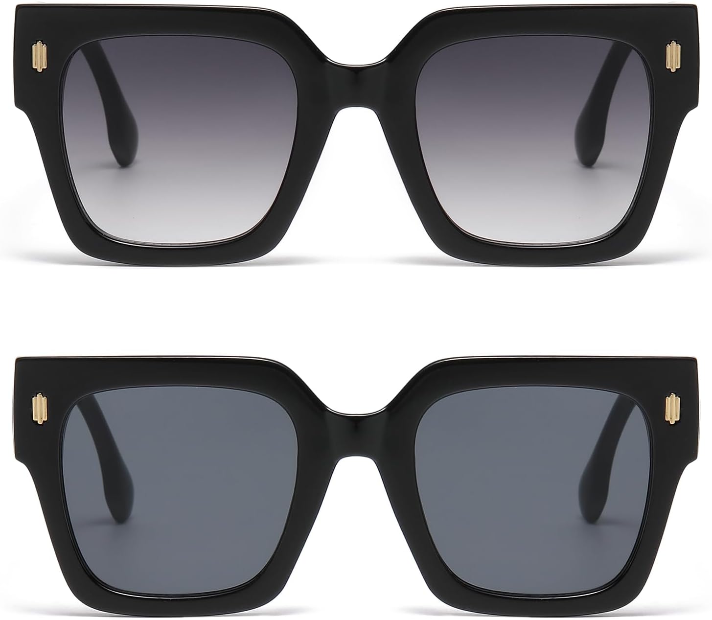 Модные женские солнцезащитные очки в крупной оправе, защита от УФ-излучения UV400, для повседневной носки, прогулок на природе и путешествий, стильный аксессуар для женщин MUTOTNNG, Black Gradient Gray+black Gray
Модные женские солнцезащитные очки в крупной оправе, защита от УФ-излучения UV400, для повседневной носки, прогулок на природе и путешествий, стильный аксессуар для женщин MUTOTNNG, Black Gradient Gray+black Gray