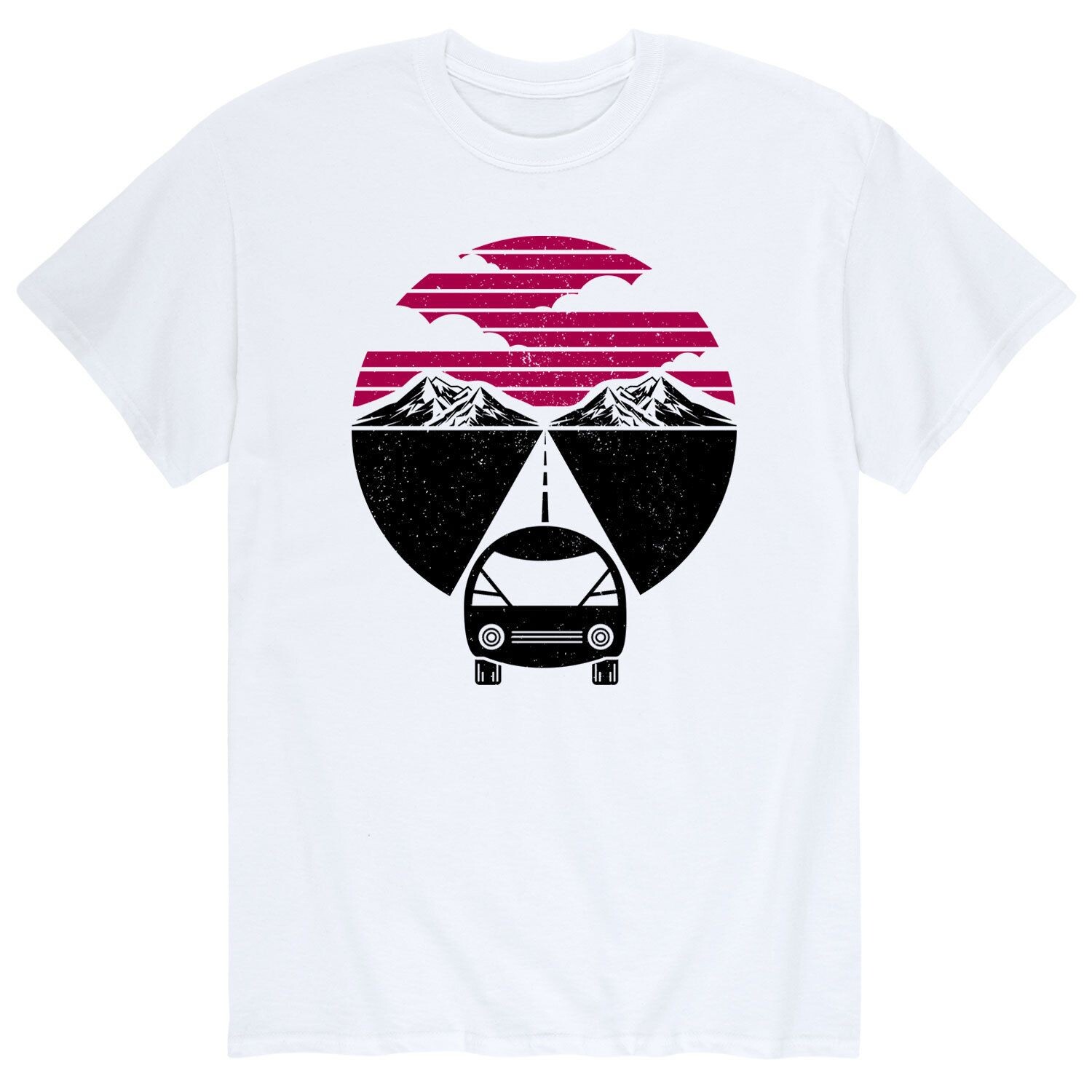 Мужская футболка с изображением автомобиля в стиле ретро «Горы» Licensed Character
Мужская футболка с изображением автомобиля в стиле ретро «Горы» Licensed Character