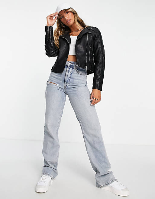 Байкерская куртка из искусственной кожи Vero Moda
Байкерская куртка из искусственной кожи Vero Moda