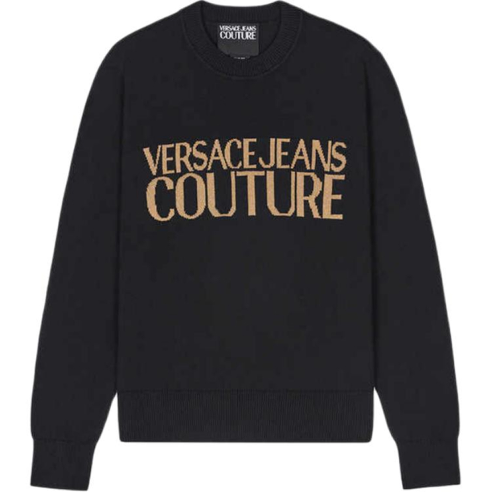 VERSACE Трикотажный свитер мужской черный с круглым вырезом Moderate Others
VERSACE Трикотажный свитер мужской черный с круглым вырезом Moderate Others