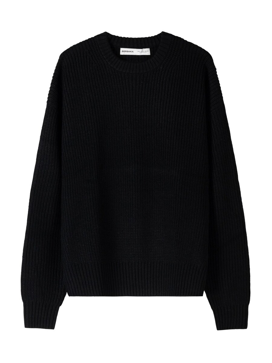 Свитер Bershka, черный
Свитер Bershka, черный