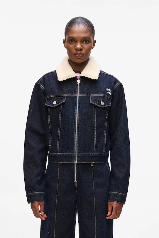Пиджак из хлопкового денима IKON Karl Lagerfeld, темно-синий
Пиджак из хлопкового денима IKON Karl Lagerfeld, темно-синий