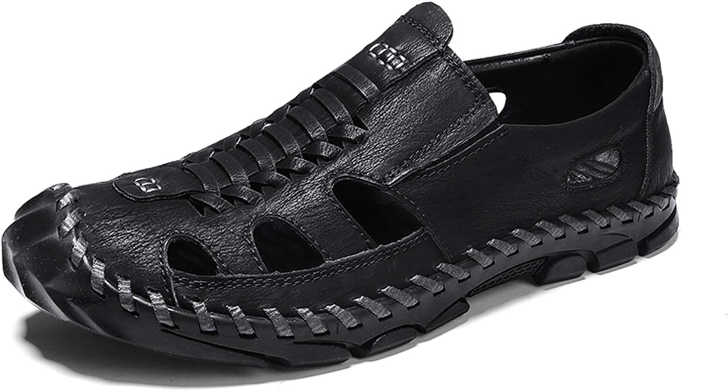 Мужские сандалии Vtiao, премиальная кожа, ручная работа, римские сандалии, мужские босоножки, деловые сандалии, повседневные сандалии, мягкие и дышащие, противоскользящие и износостойкие, долговечные, черный
Мужские сандалии Vtiao, премиальная кожа, ручная работа, римские сандалии, мужские босоножки, деловые сандалии, повседневные сандалии, мягкие и дышащие, противоскользящие и износостойкие, долговечные, черный