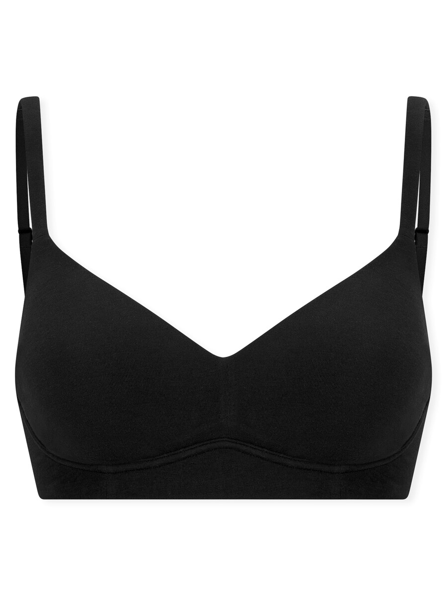 Бюстгальтер-футболка SCHIESSER Unique Cotton, черный
Бюстгальтер-футболка SCHIESSER Unique Cotton, черный