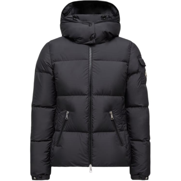 Короткая пуховая куртка с капюшоном Fourmines для женщин Moncler, черный
Короткая пуховая куртка с капюшоном Fourmines для женщин Moncler, черный