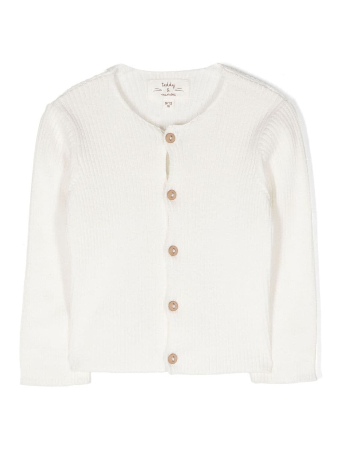 TEDDY & MINOU кардиган в рубчик, белый
TEDDY & MINOU кардиган в рубчик, белый