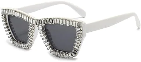 Солнцезащитные очки со стразами для женщин, хрустальные солнцезащитные очки с бриллиантами, женские очки с защитой от ультрафиолета UV400 MTZJH, C5 White-black
Солнцезащитные очки со стразами для женщин, хрустальные солнцезащитные очки с бриллиантами, женские очки с защитой от ультрафиолета UV400 MTZJH, C5 White-black