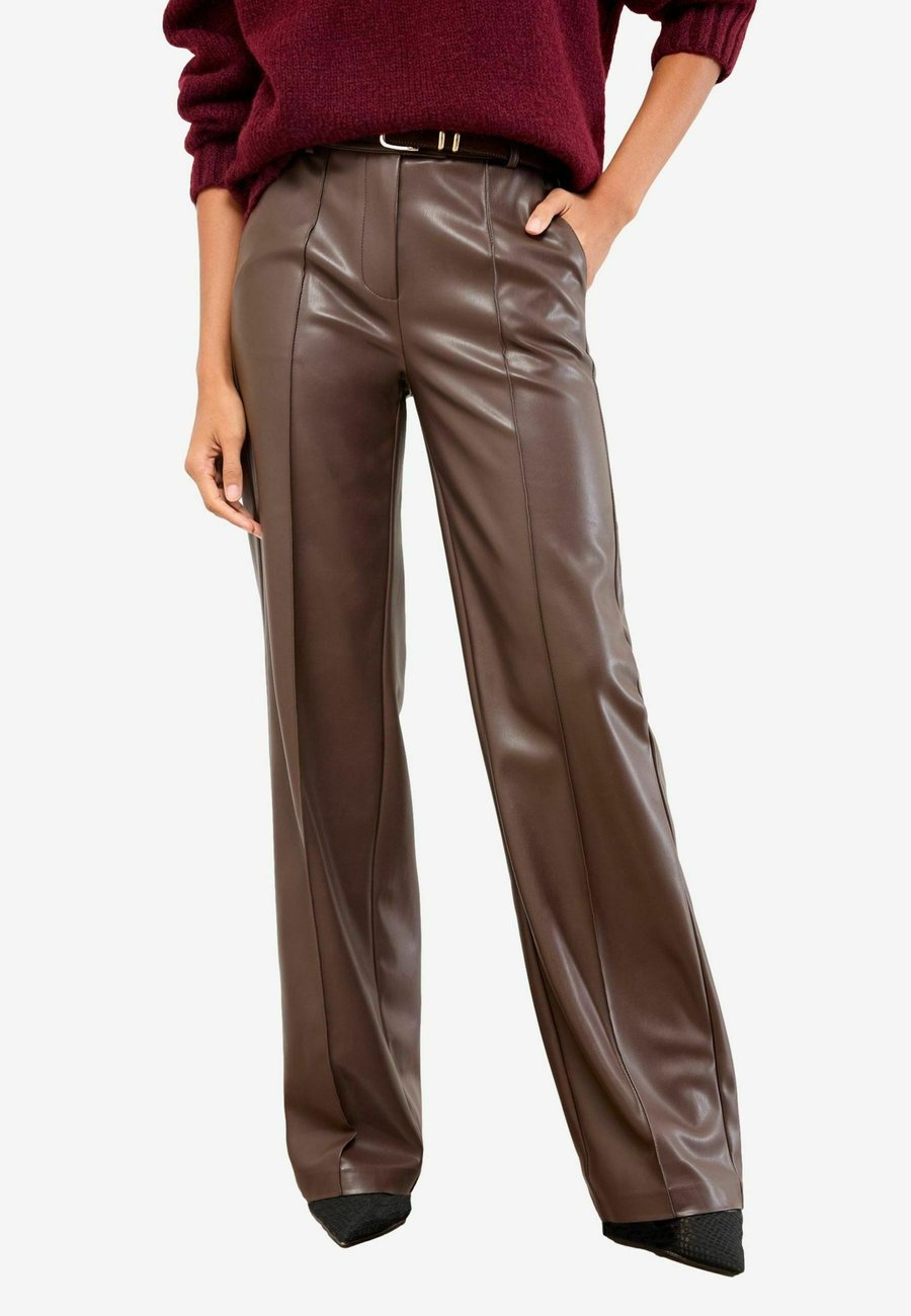 Брюки Lipsy Trousers, Chocolate Brown Faux Leather/Brown
Брюки Lipsy Trousers, Chocolate Brown Faux Leather/Brown