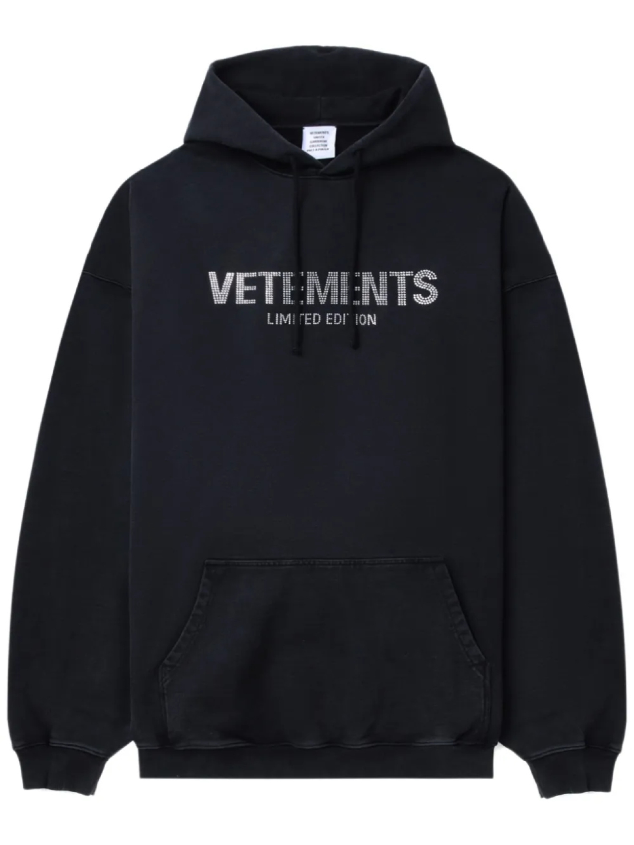VETEMENTS худи с логотипом, черный
VETEMENTS худи с логотипом, черный