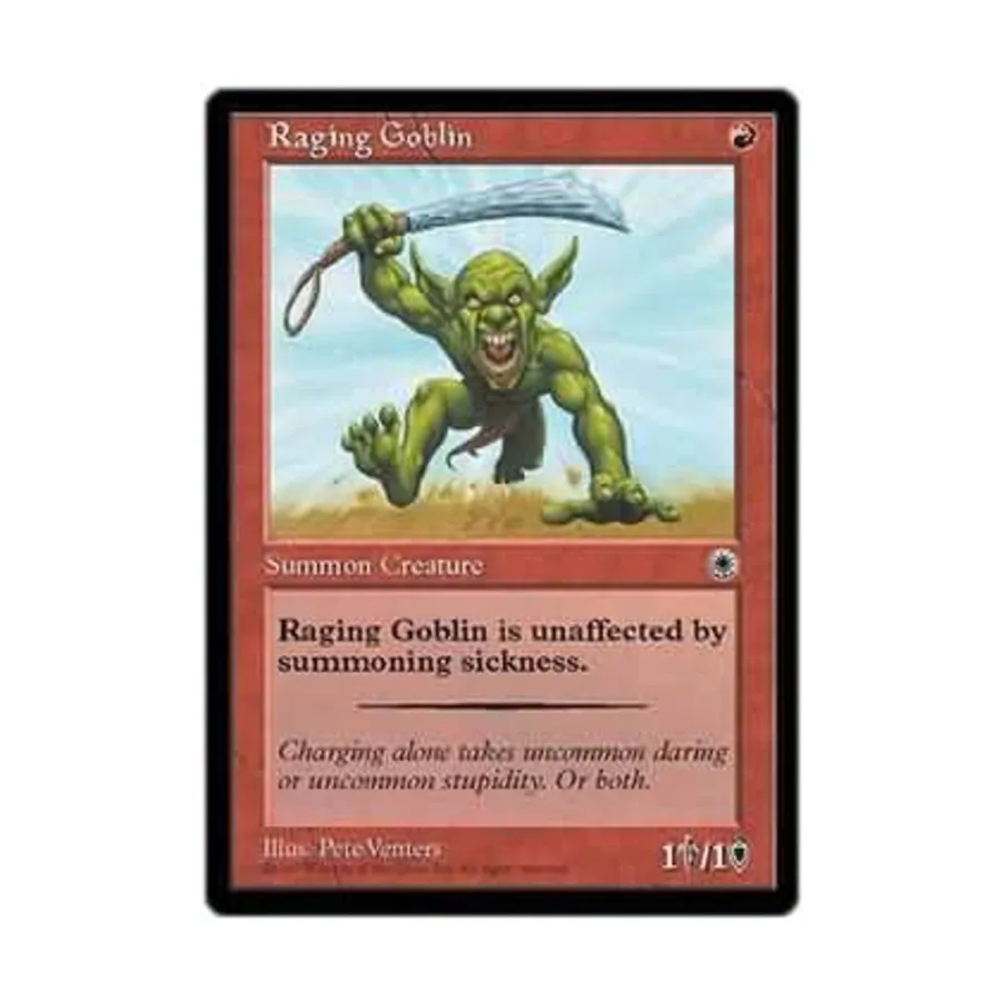 CCG Бешеный гоблин - Вер. 2 (С), MTG - Portal
CCG Бешеный гоблин - Вер. 2 (С), MTG - Portal