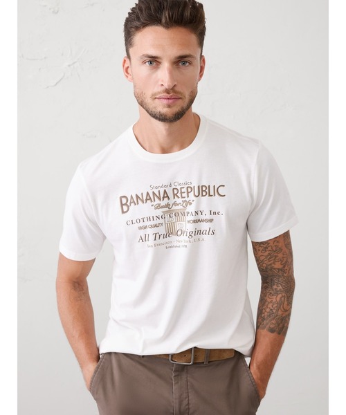 BANANA REPUBLIC FACTORY STORE Футболка с принтом, Banana Republic, белый
BANANA REPUBLIC FACTORY STORE Футболка с принтом, Banana Republic, белый