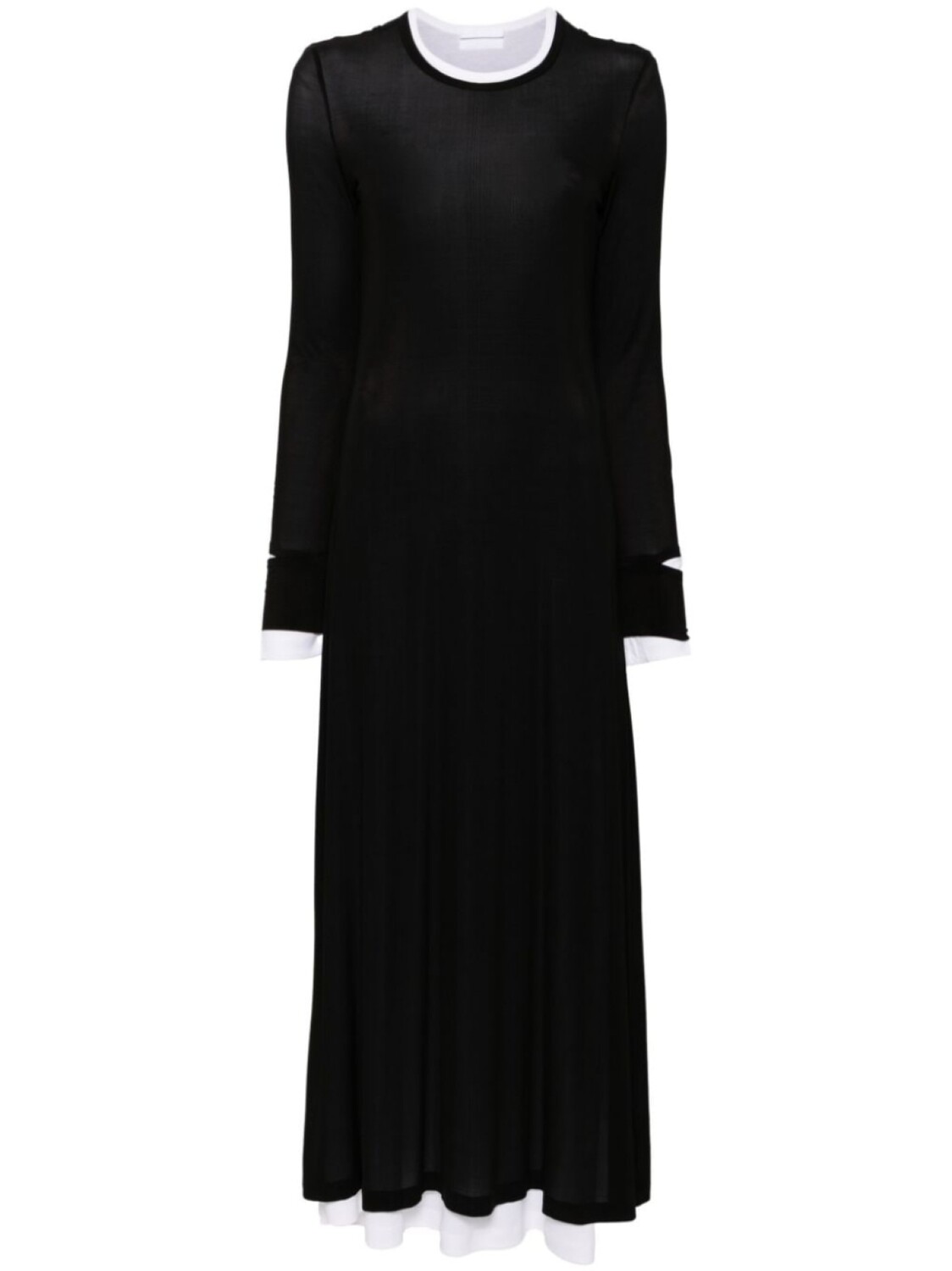 Helmut Lang двухслойное макси-платье, черный
Helmut Lang двухслойное макси-платье, черный