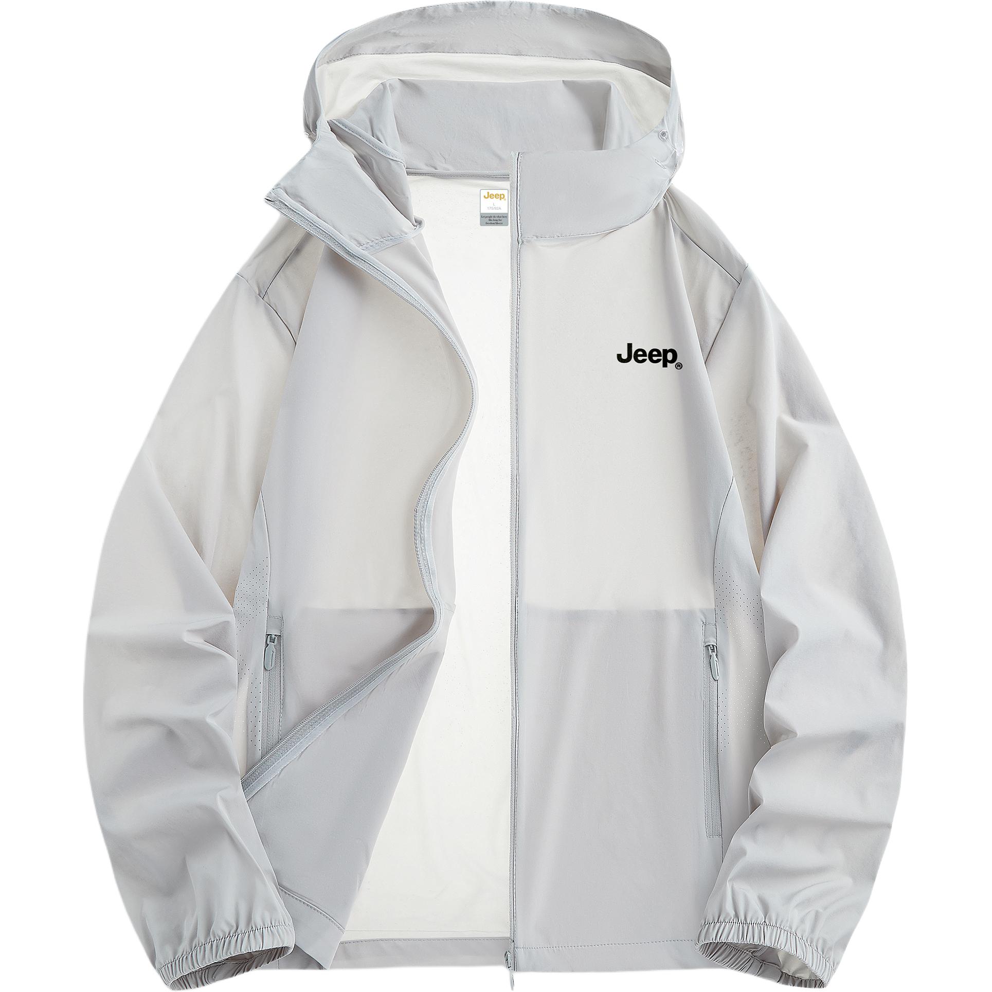 Дышащая и быстросохнущая одежда с защитой от ультрафиолета Unisex Jeep, светло-серый
Дышащая и быстросохнущая одежда с защитой от ультрафиолета Unisex Jeep, светло-серый