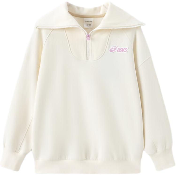 ASICS Японский стиль светлый тренд свитшот экрю для подростков
ASICS Японский стиль светлый тренд свитшот экрю для подростков