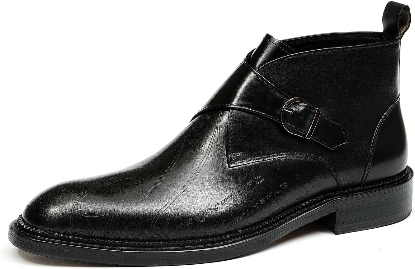 Мужские ботинки Chelsea Santimon, повседневные, черные, официальные, ручной работы, из кожи, с пряжкой, модные, комфортные, ковбойские, для мужчин
Мужские ботинки Chelsea Santimon, повседневные, черные, официальные, ручной работы, из кожи, с пряжкой, модные, комфортные, ковбойские, для мужчин