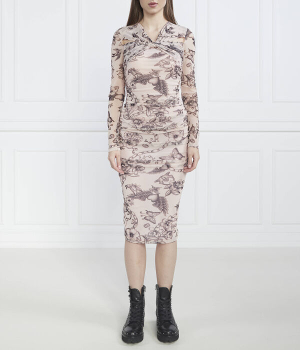 Платье Pinko облегающее с принтом, бежевый
Платье Pinko облегающее с принтом, бежевый