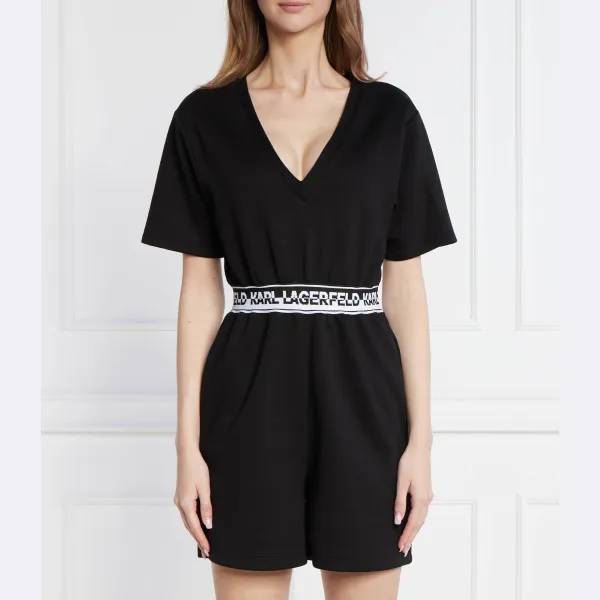 Комбинезон стандартного кроя Karl Lagerfeld, черный
Комбинезон стандартного кроя Karl Lagerfeld, черный