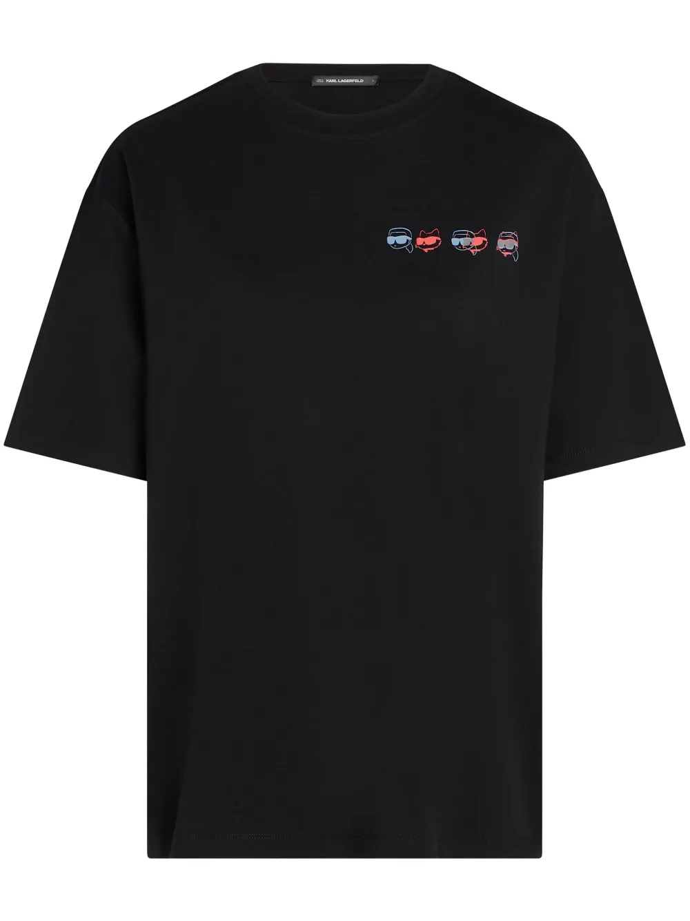 Футболка с принтом KARL LAGERFELD, черный
Футболка с принтом KARL LAGERFELD, черный