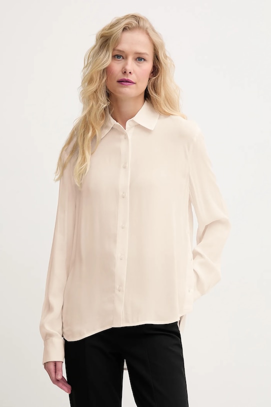 Рубашка Sisley, бежевый
Рубашка Sisley, бежевый