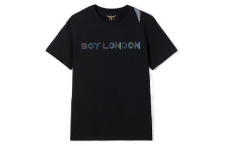 Футболка унисекс черная Boy London, черный
Футболка унисекс черная Boy London, черный