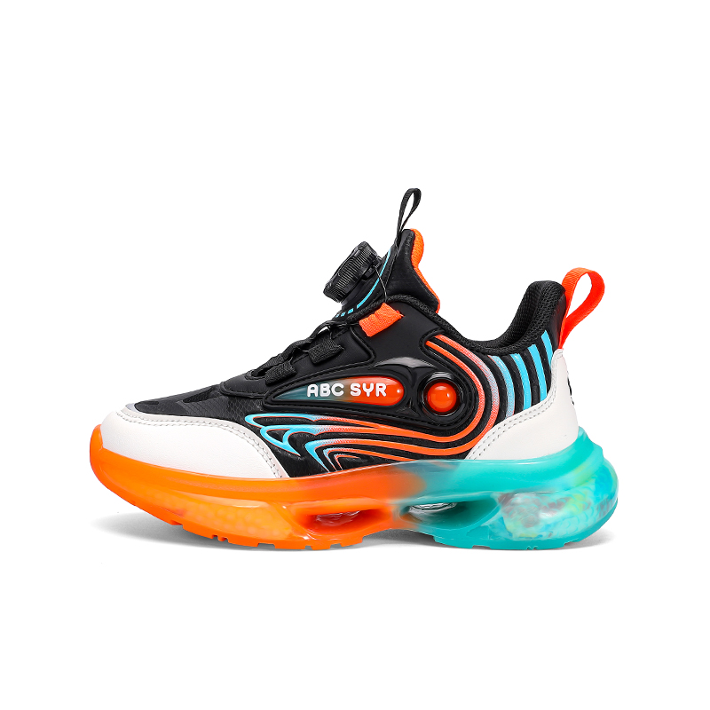 Детские кроссовки с низким верхом и противоскользящей амортизацией Wooden Rabbit, черный/оранжевый
Детские кроссовки с низким верхом и противоскользящей амортизацией Wooden Rabbit, черный/оранжевый