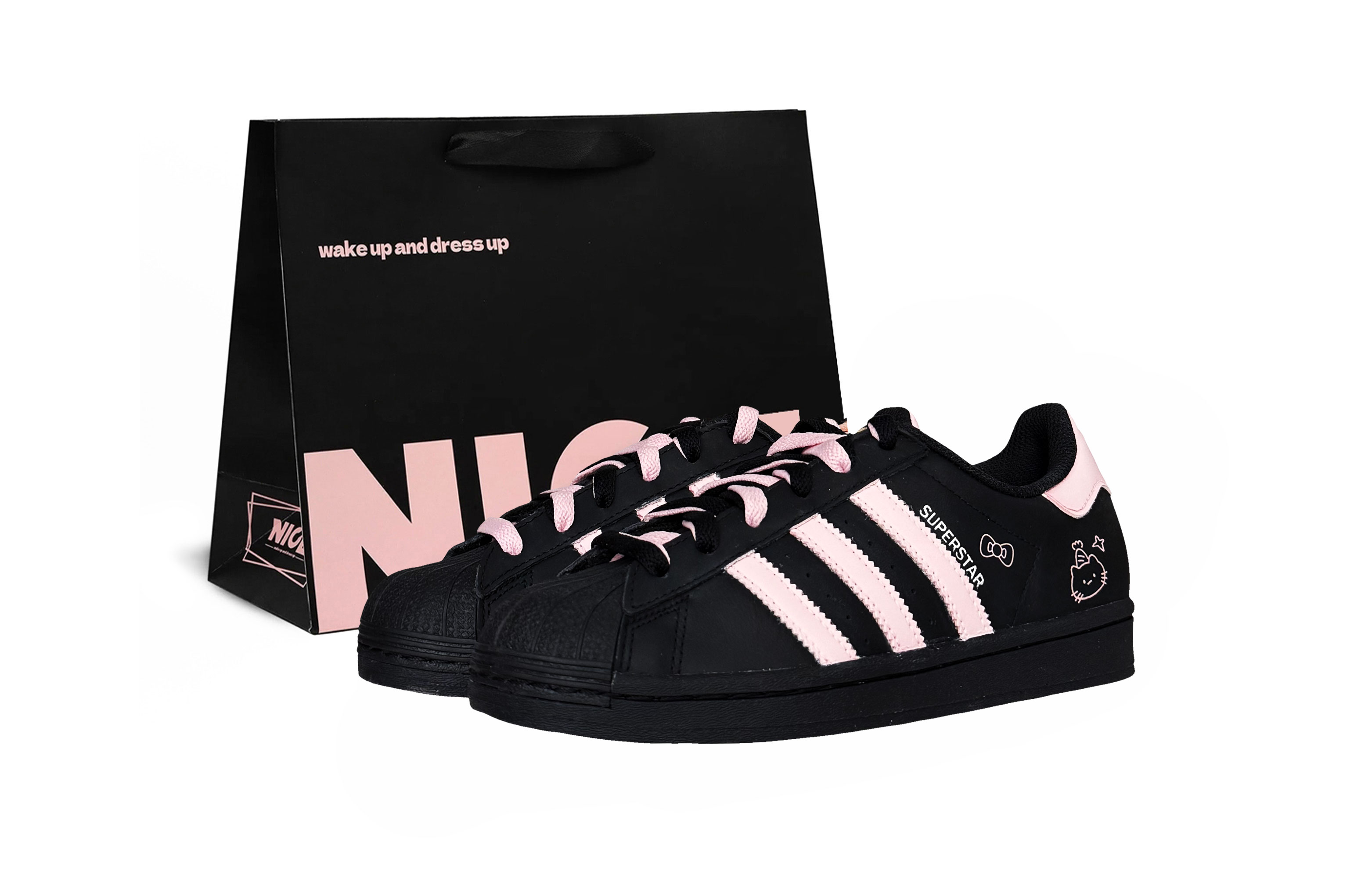 Adidas Originals Детские низкие скейтбордистские кроссовки SUPERSTAR Urban Chic Style Doll 20, розовые, для подростков
Adidas Originals Детские низкие скейтбордистские кроссовки SUPERSTAR Urban Chic Style Doll 20, розовые, для подростков