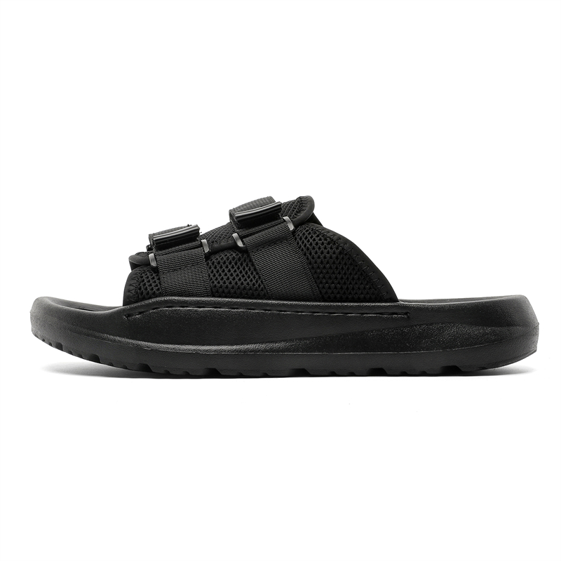 FAPAI Мужские противоскользящие тапочки с устойчивостью к истиранию черные, цвет Black
FAPAI Мужские противоскользящие тапочки с устойчивостью к истиранию черные, цвет Black