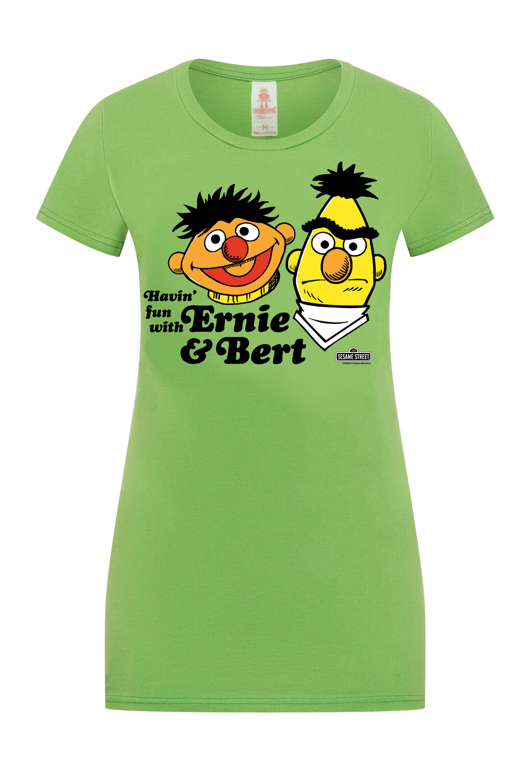 Футболка Logoshirt Sesamstraße – Ernie & Bert, зеленый
Футболка Logoshirt Sesamstraße – Ernie & Bert, зеленый
