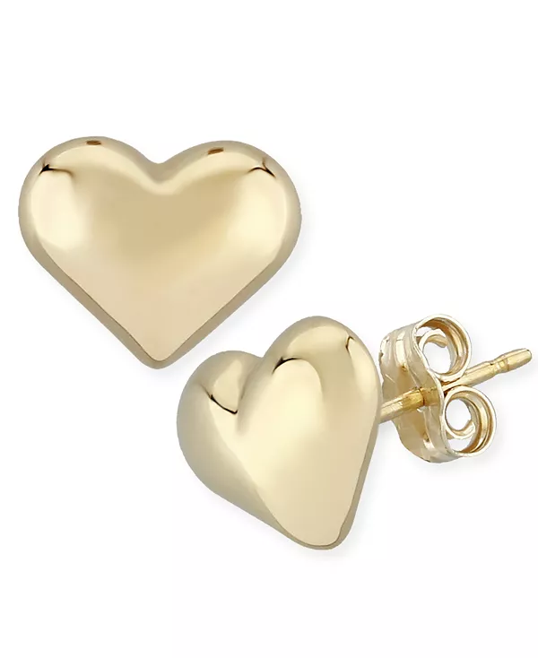 Серьги-Гвоздики в форме сердца из 14-каратного золота (10 мм) Macy'S, gold
Серьги-Гвоздики в форме сердца из 14-каратного золота (10 мм) Macy'S, gold