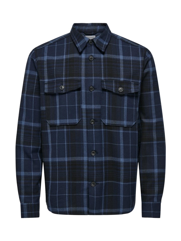 Рубашка Only&Sons Hemd 'Milo Life', темно-синий
Рубашка Only&Sons Hemd 'Milo Life', темно-синий