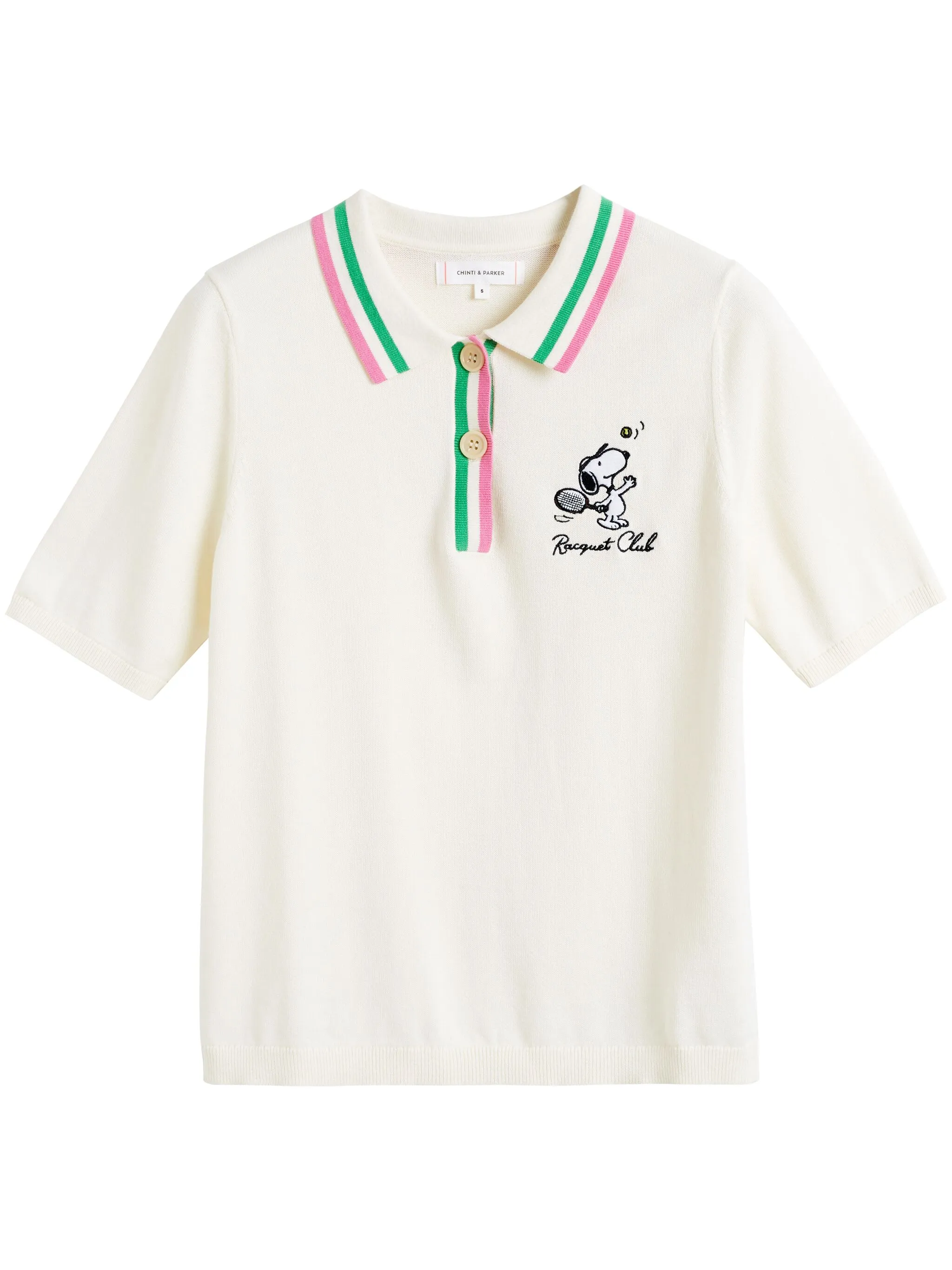 Рубашка поло Peanuts Club Chinti & Parker, кремовый
Рубашка поло Peanuts Club Chinti & Parker, кремовый