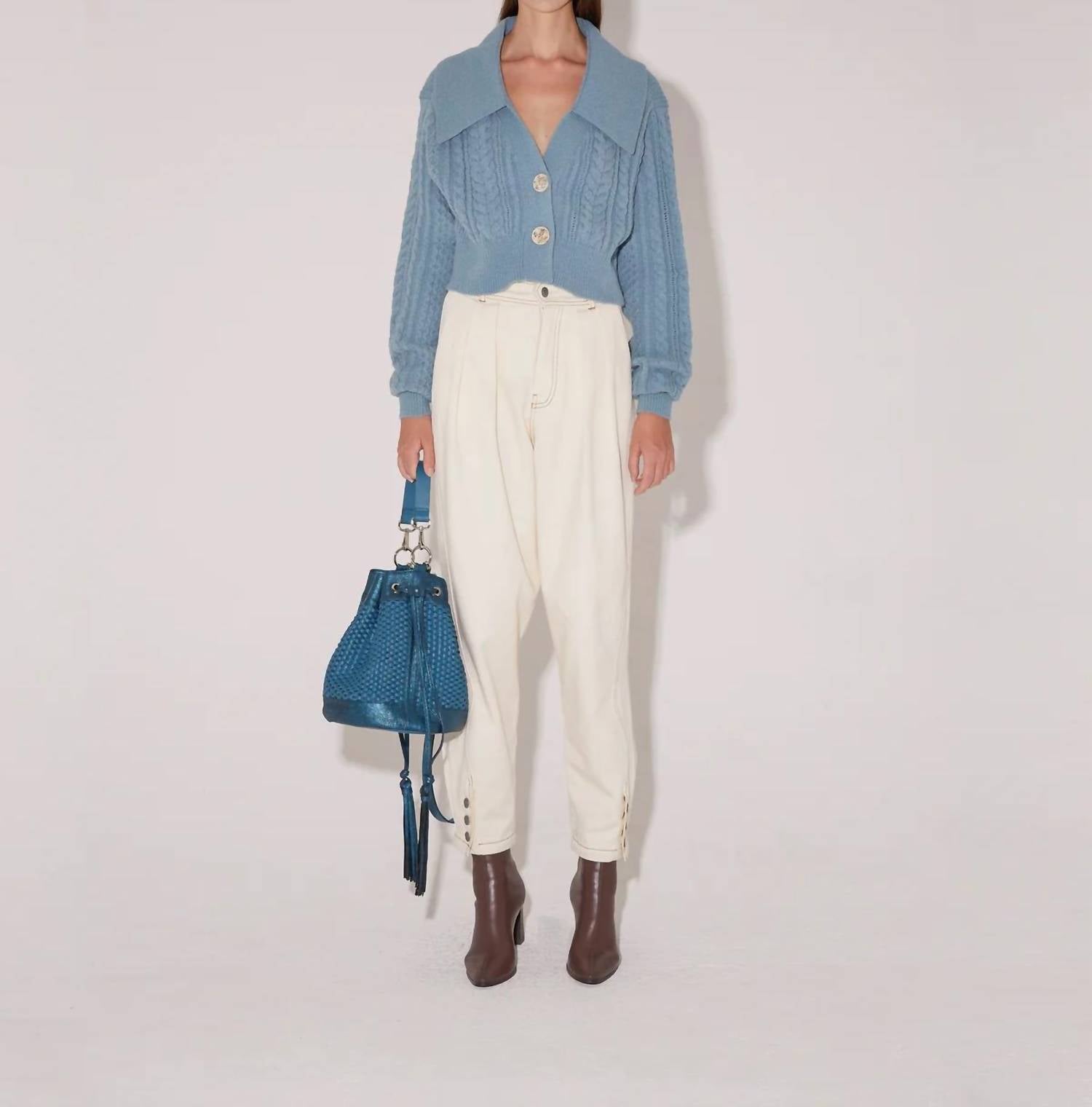 Кардиган Evie в цвете Blue Stone MAGALI PASCAL 
Кардиган Evie в цвете Blue Stone MAGALI PASCAL