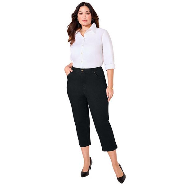 Женские джинсы-капри plus size Right Fit Curvy Catherines, Black
Женские джинсы-капри plus size Right Fit Curvy Catherines, Black