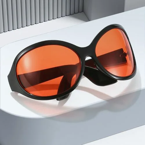 Винтажные солнцезащитные очки большого размера 2027 года для женщин в стиле панк, спортивные, модные, овальные, с защитой от УФ-излучения UV400 MTZJH, Black Grey
Винтажные солнцезащитные очки большого размера 2027 года для женщин в стиле панк, спортивные, модные, овальные, с защитой от УФ-излучения UV400 MTZJH, Black Grey