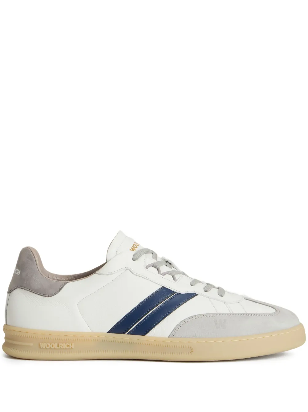 Кроссовки с кожаными полосками WOOLRICH, белый
Кроссовки с кожаными полосками WOOLRICH, белый