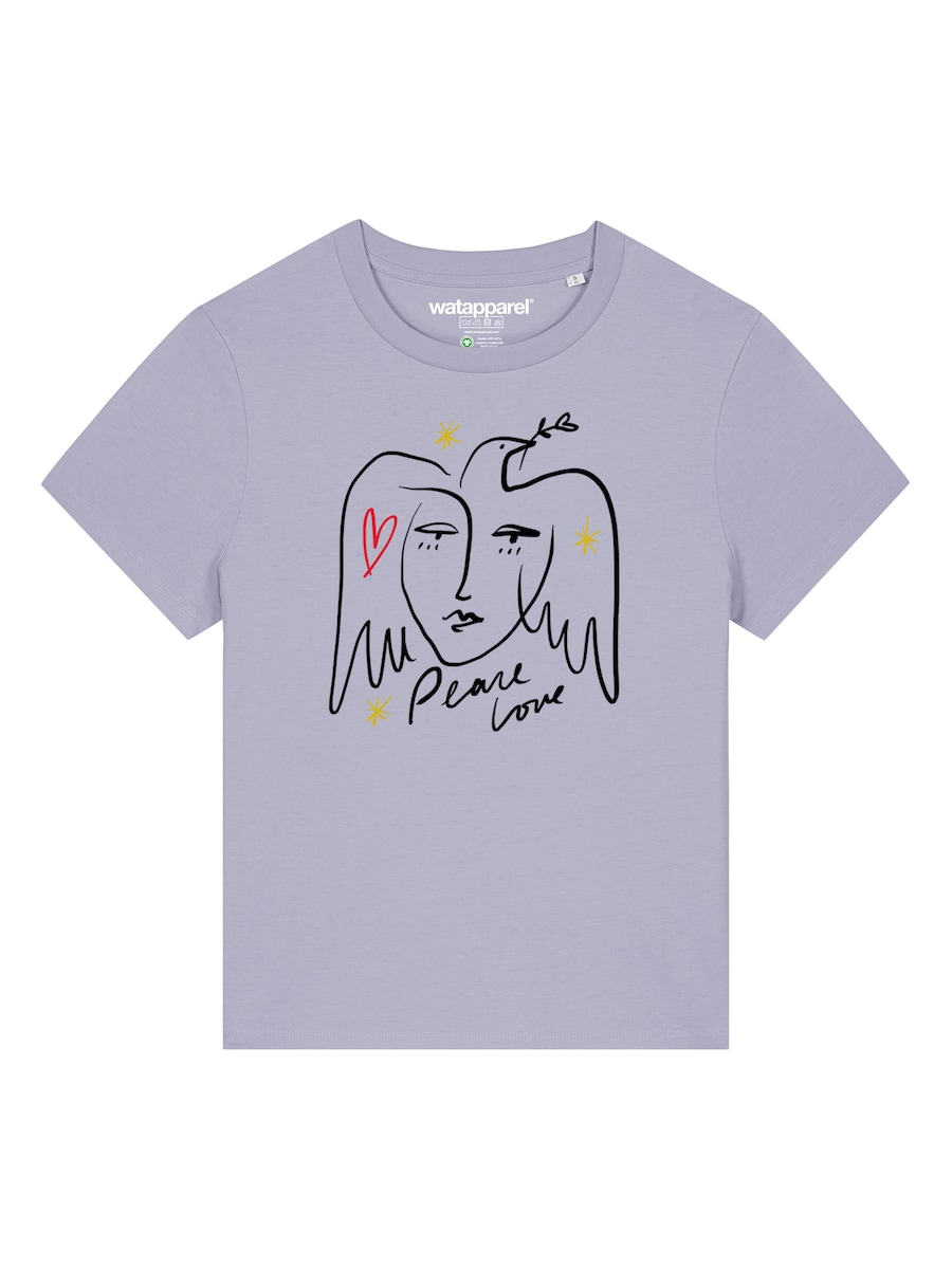 Рубашка Watapparel Peace Love, фиолетовый
Рубашка Watapparel Peace Love, фиолетовый