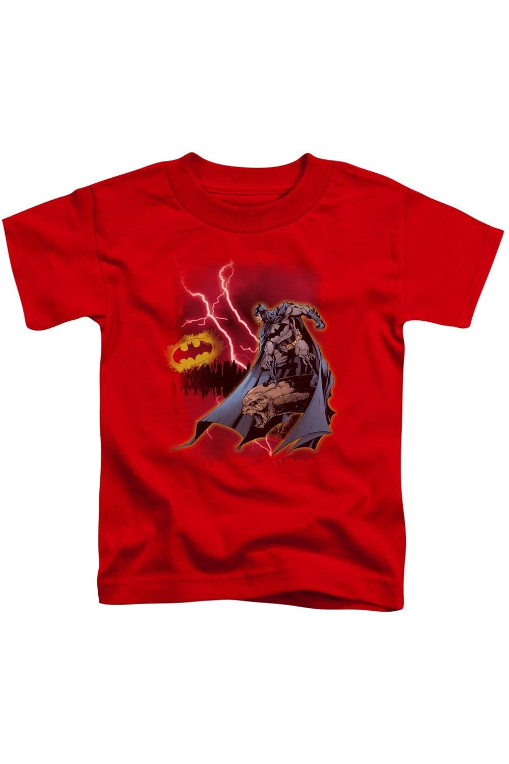 Футболка с коротким рукавом Batman "Удар молнии" для детей Gildan, красный
Футболка с коротким рукавом Batman "Удар молнии" для детей Gildan, красный