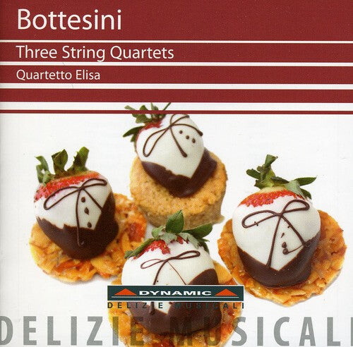 CD диск Bottesini / Quartetto Elisa: Three String Quartets
CD диск Bottesini / Quartetto Elisa: Three String Quartets
