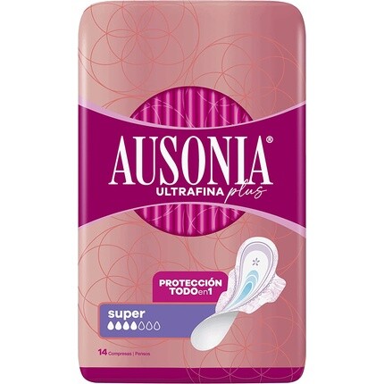 Подушечки Ausonia Ultra Thin Plus Super Wings, 14 шт.
Подушечки Ausonia Ultra Thin Plus Super Wings, 14 шт.