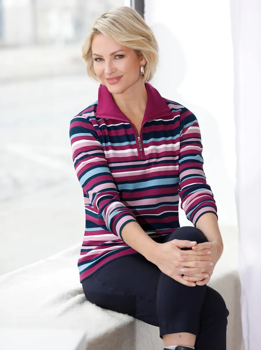 Толстовка Classic Basics, цвет Marine-Malve-Geringelt
Толстовка Classic Basics, цвет Marine-Malve-Geringelt