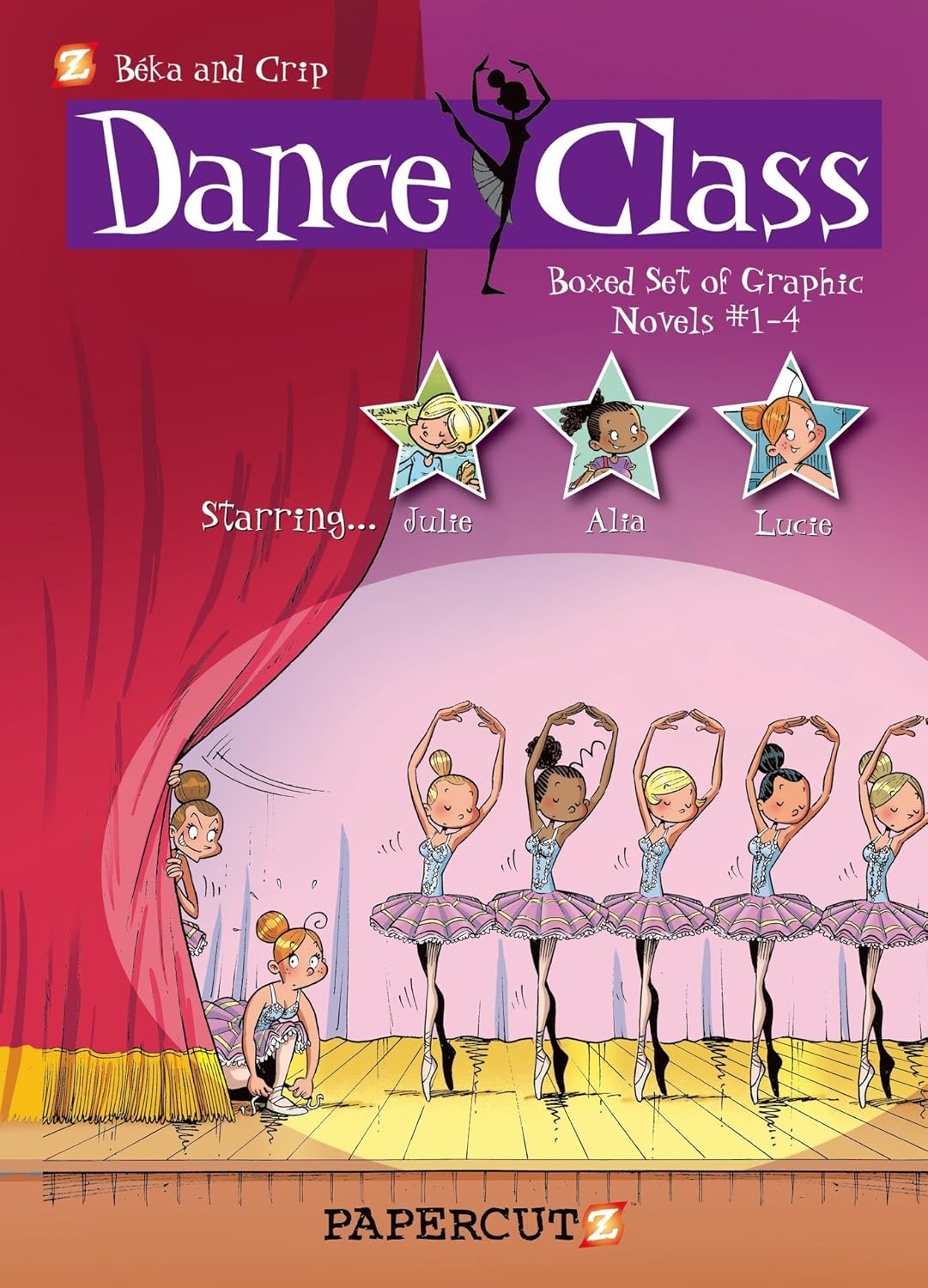 Dance Class Graphic Novels Boxed Set: Vol. #1-4 (Papercutz)
Dance Class Graphic Novels Boxed Set: Vol. #1-4 (Papercutz)