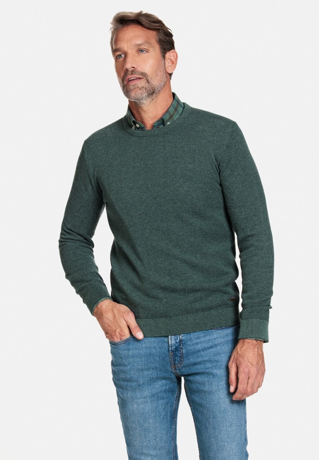 Вязаный свитер MISTY LANGE MOUW MODERN FIT RONDE HALS STRUCTUUR Baileys, цвет misty green
Вязаный свитер MISTY LANGE MOUW MODERN FIT RONDE HALS STRUCTUUR Baileys, цвет misty green