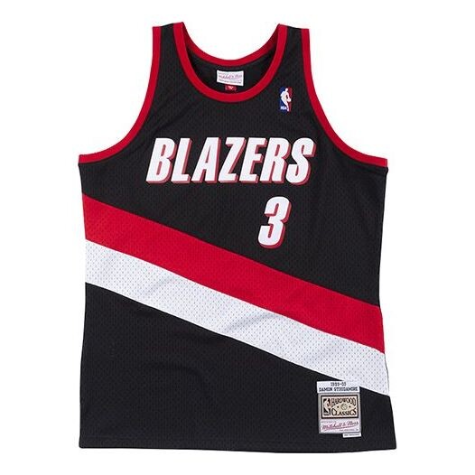 Майка Mitchell & Ness NBA Basketball Jersey 'Black Red White'
Майка Mitchell & Ness NBA Basketball Jersey 'Black Red White'