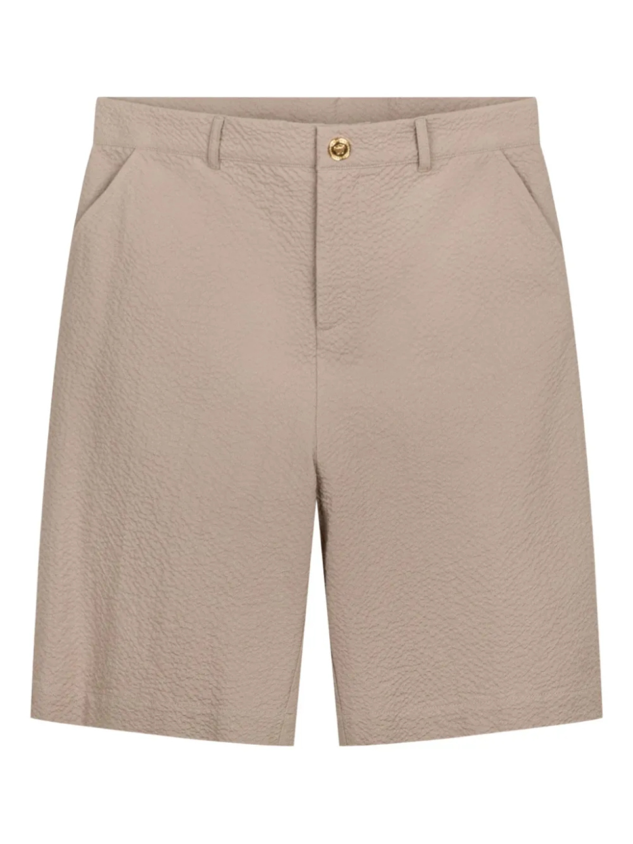 Шорты из ткани сирсакер от Versace Kids
Шорты из ткани сирсакер от Versace Kids