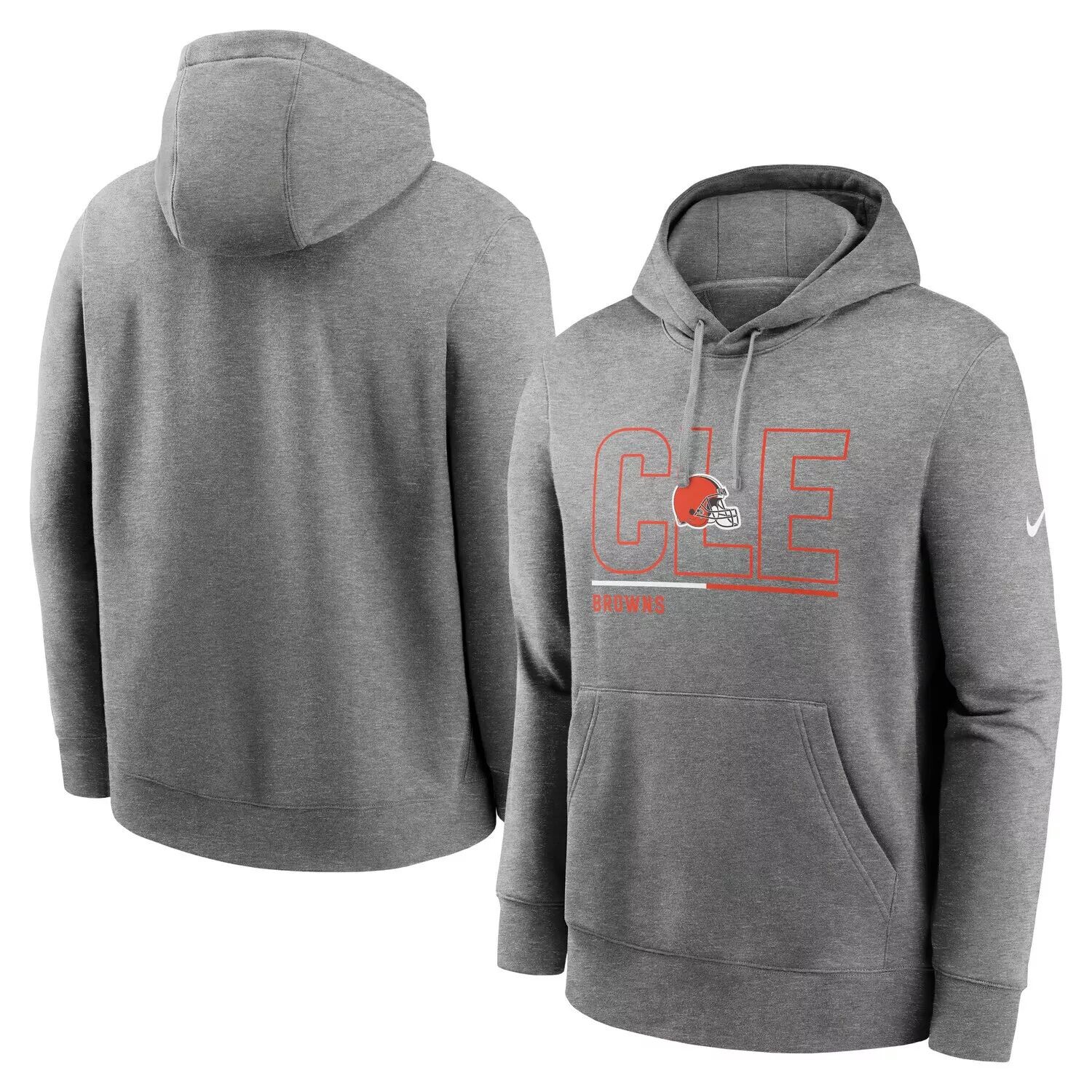 Мужской флисовый пуловер с капюшоном Cleveland Browns City Code Club серого цвета Nike, Серый, Мужской флисовый пуловер с капюшоном Cleveland Browns City Code Club серого цвета Nike
Мужской флисовый пуловер с капюшоном Cleveland Browns City Code Club серого цвета Nike, Серый, Мужской флисовый пуловер с капюшоном Cleveland Browns City Code Club серого цвета Nike