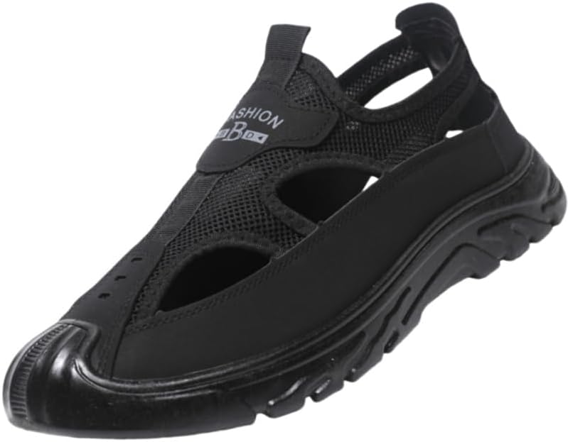 Летние мужские модные сандалии, противоскользящие, дышащие, повседневные и удобные пляжные туфли Clolinde, черный
Летние мужские модные сандалии, противоскользящие, дышащие, повседневные и удобные пляжные туфли Clolinde, черный