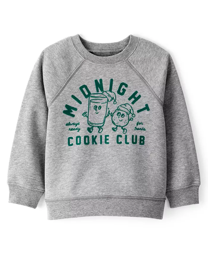 Мальчиковый толстовка с длинным рукавом Midnight Cookie Club Carter'S, серый
Мальчиковый толстовка с длинным рукавом Midnight Cookie Club Carter'S, серый